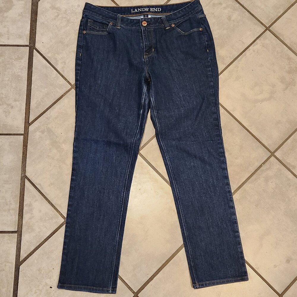 .Straight Leg Jeans from LAND'S END